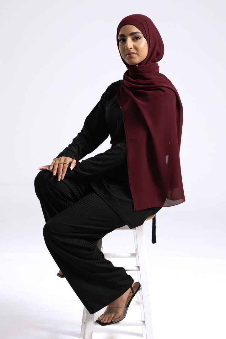 Sangria Soft Chiffon Hijab