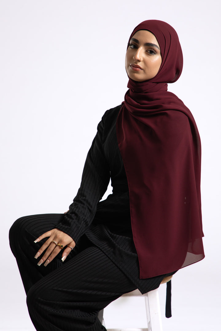 Sangria Soft Chiffon Hijab