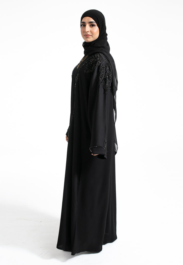 Black-Emirati-Closed-Abaya