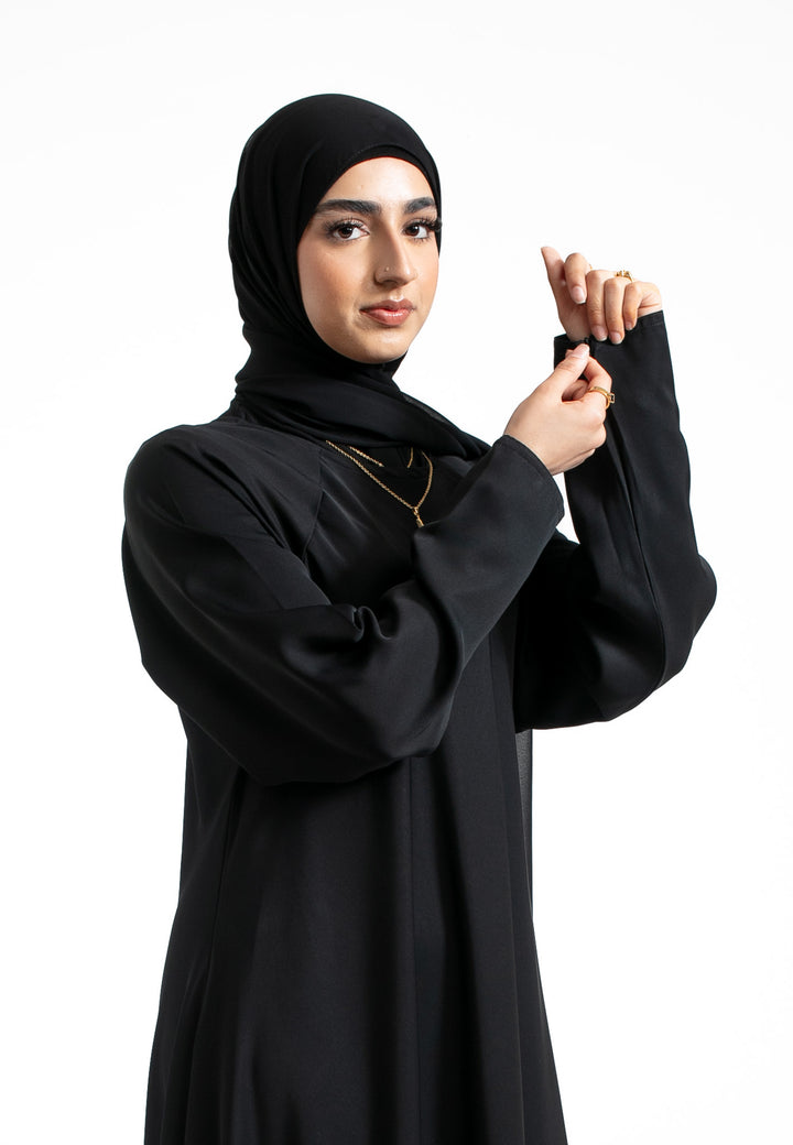 Black Umbrella Closed Abaya