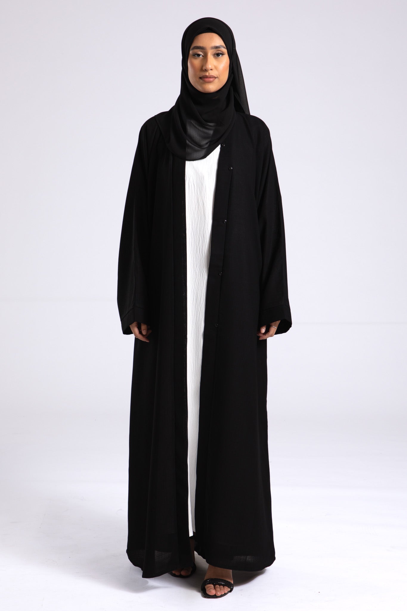 Black On Black Abayas Hayah Al Muslimah