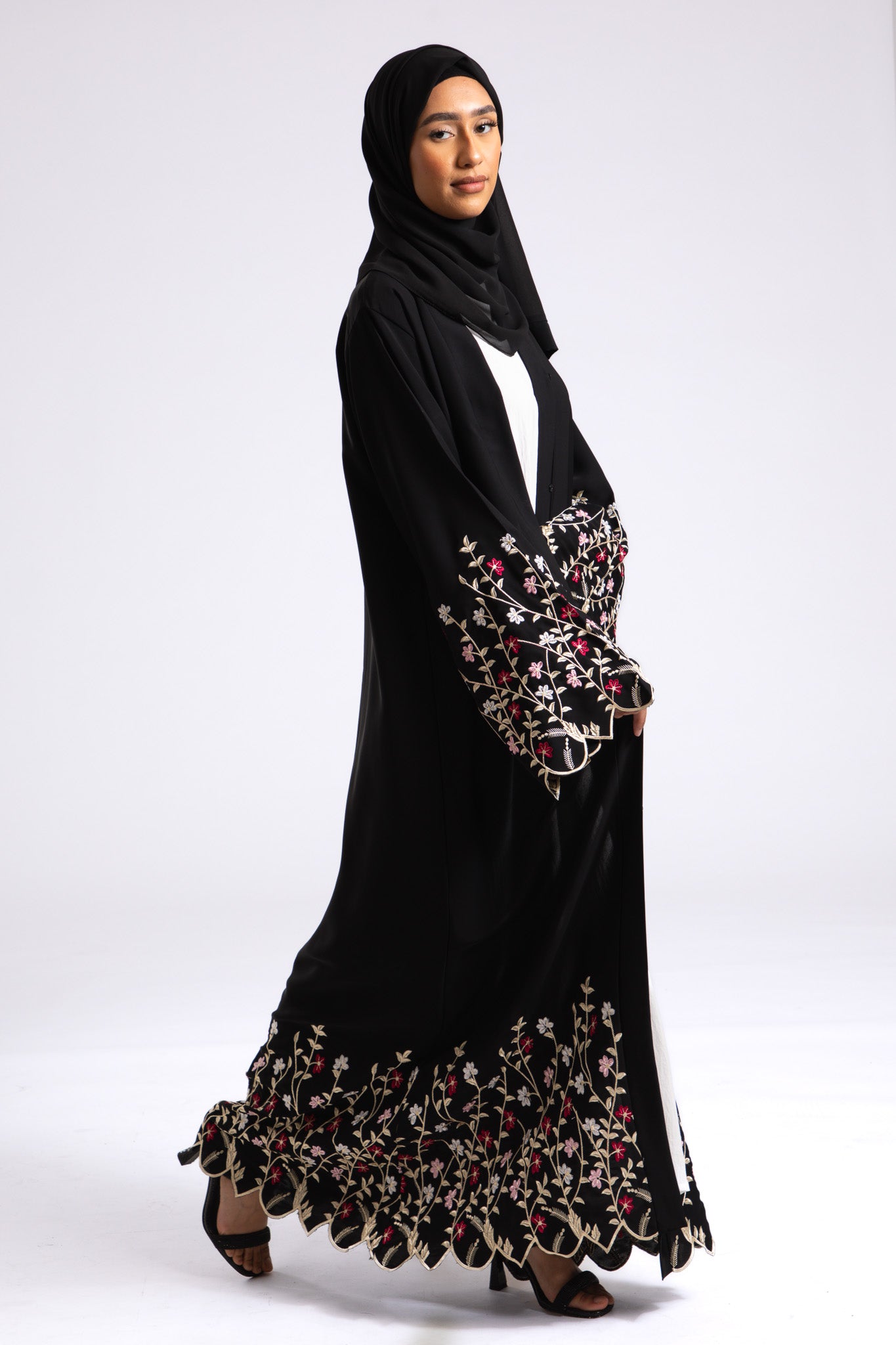 Abaya For Women Butterfly Abaya Open Abaya store Dubai Abaya Black Jilbab Two Piece Open Abaya Khimar Eid Dress Eid Abaya Abayas Kaftan Dubai Aba