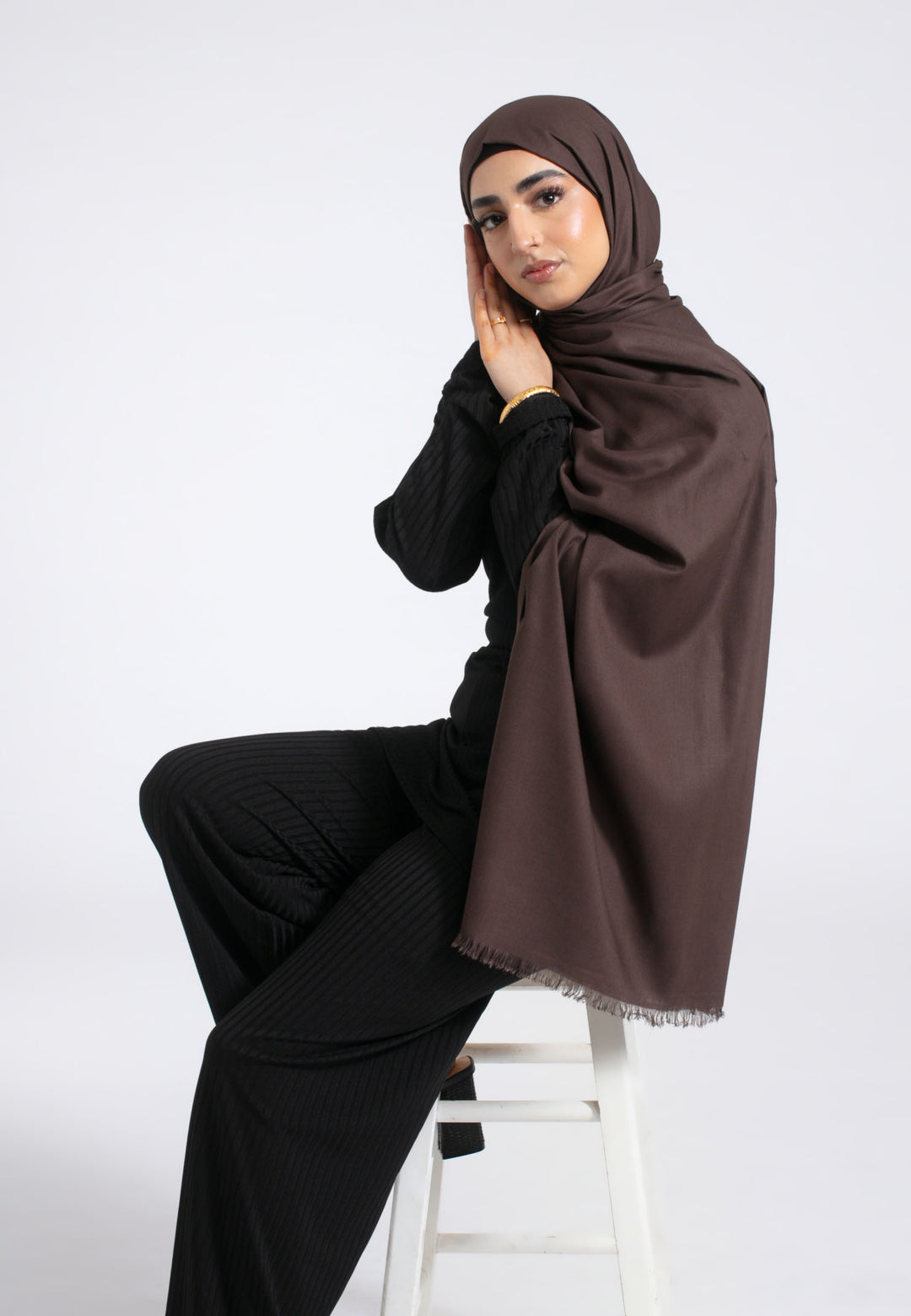 Brown Modal Hijab