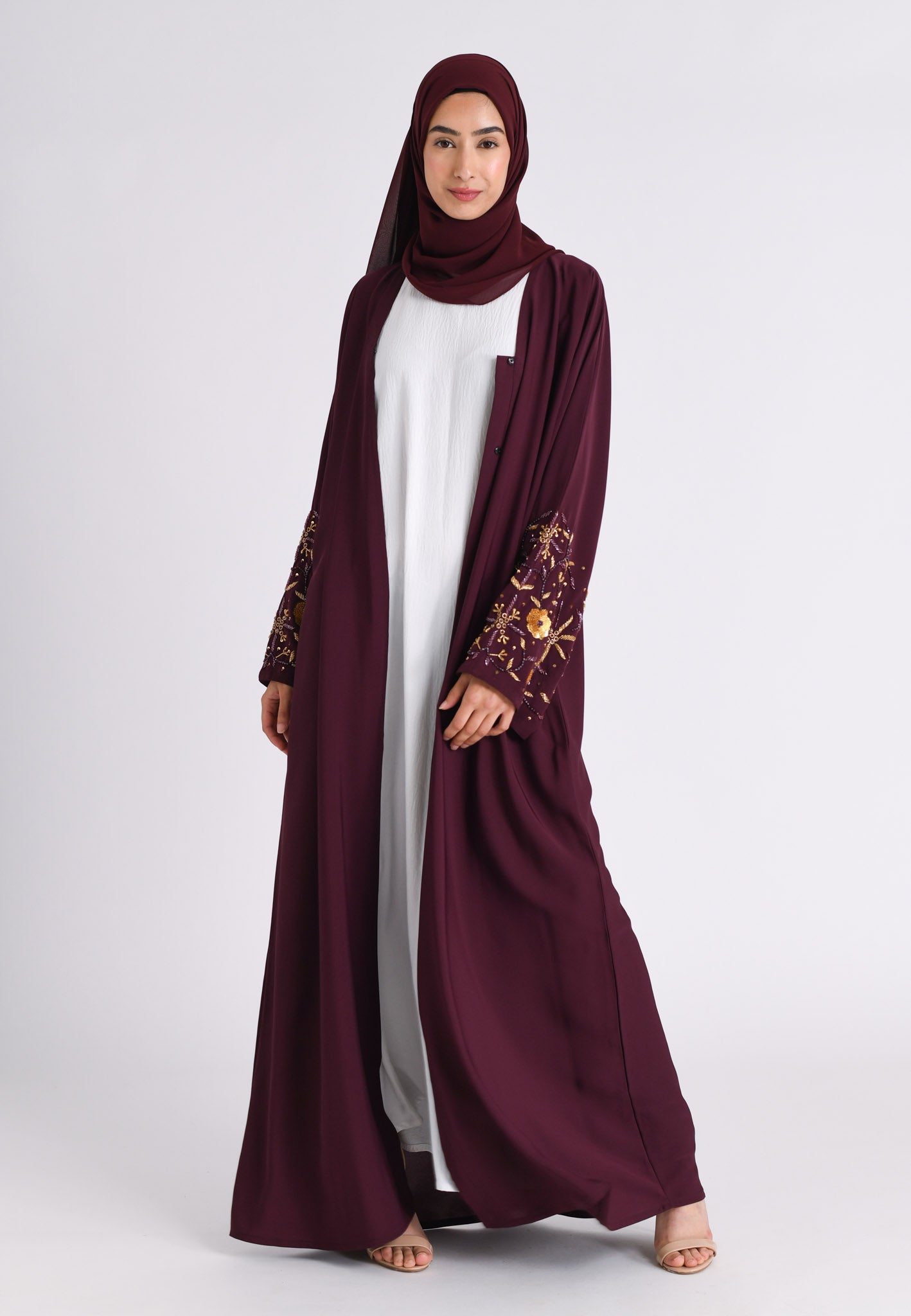 Fancy hotsell abaya dress