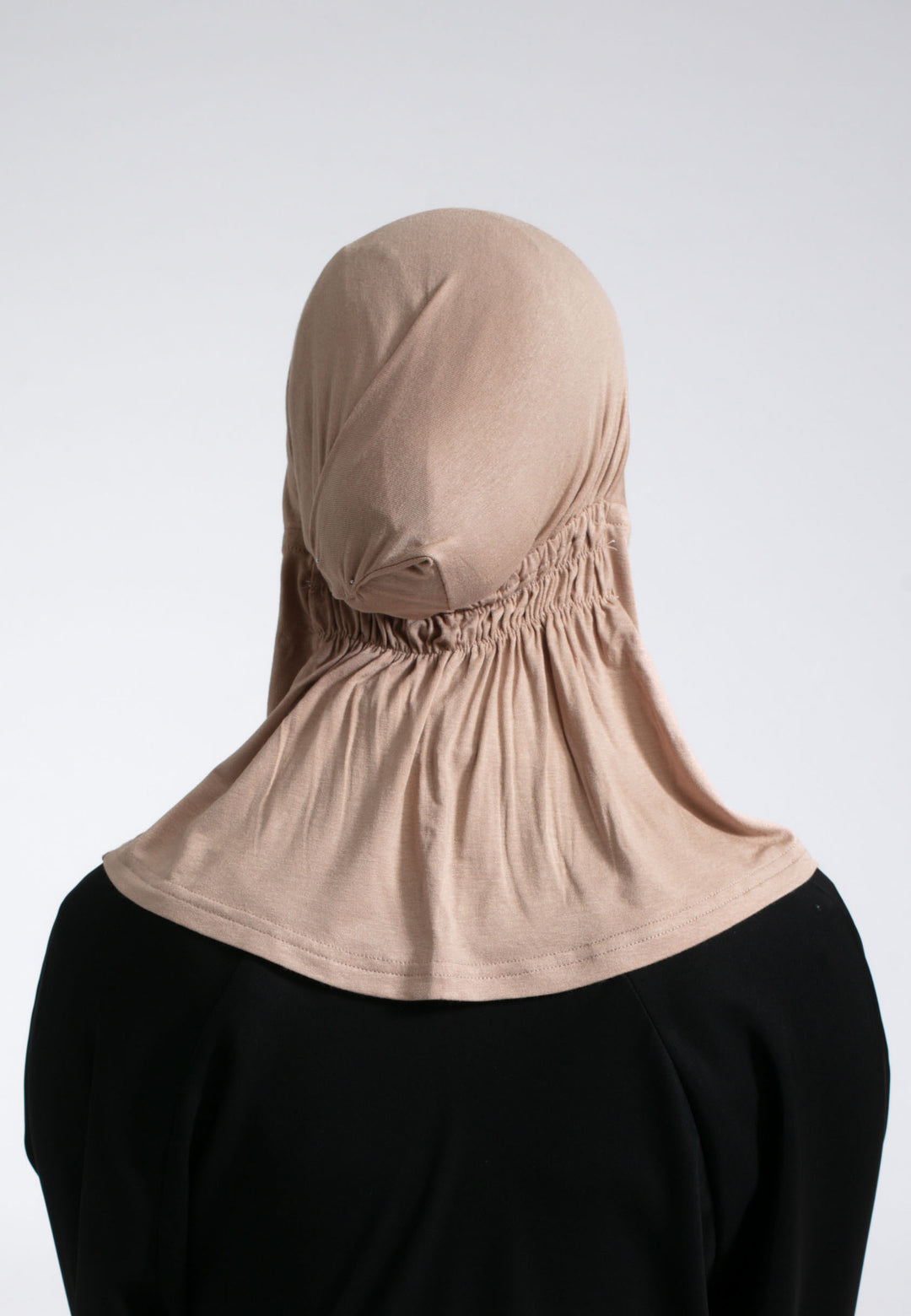 Full Coverage Hijab Cap - Macchiato