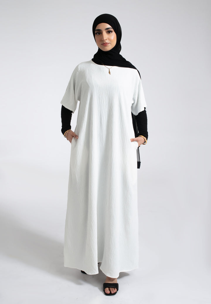 Off-White Inner Slip Dress