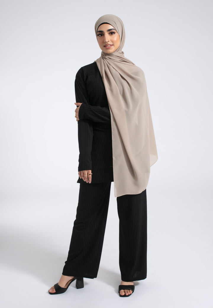 Sandstone Soft Chiffon Hijab