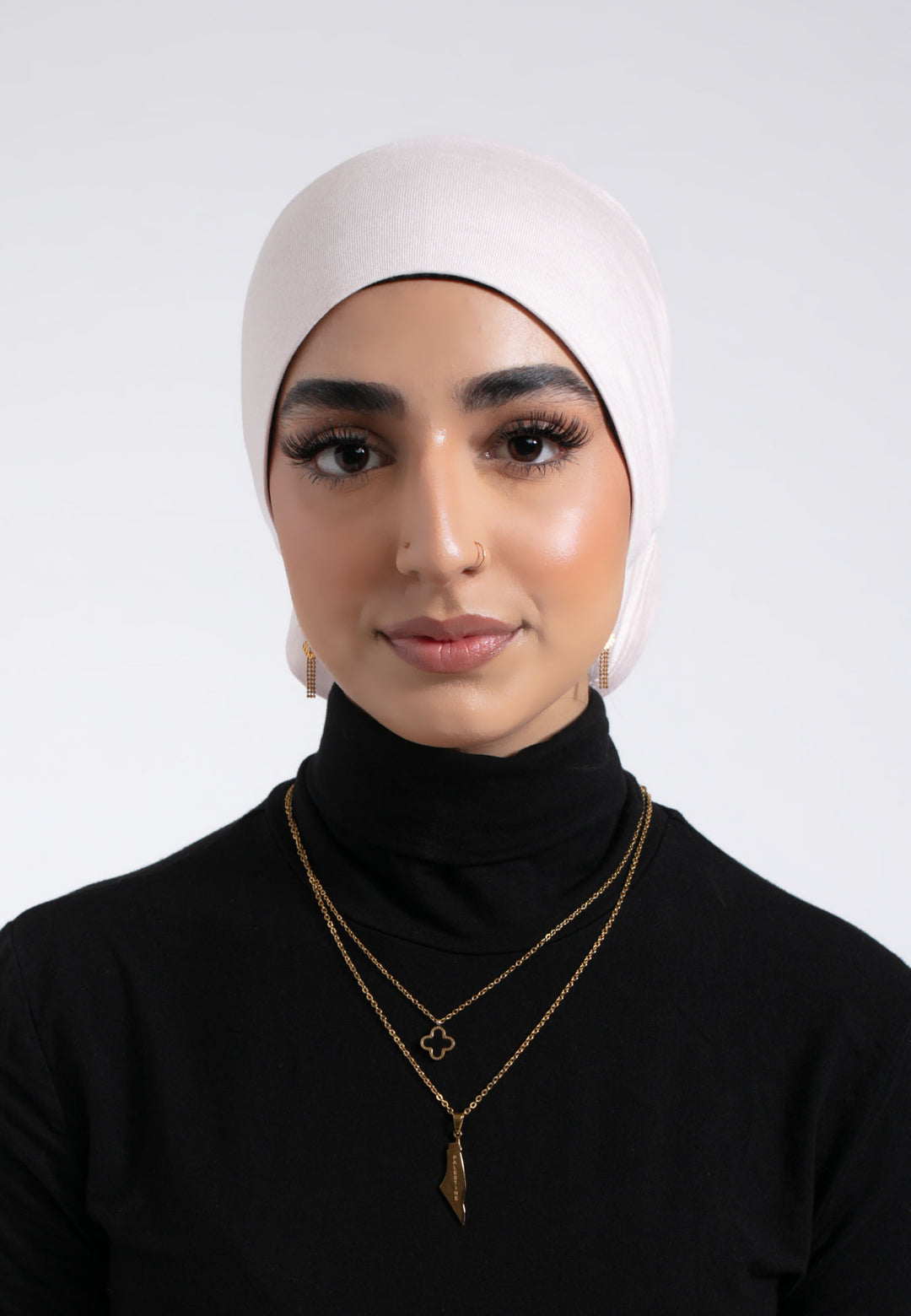 Tube Hijab Cap - Baby Pink