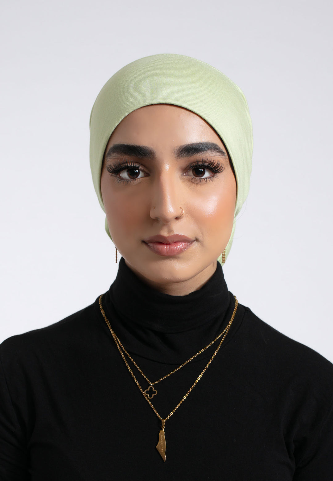 Tube Hijab Cap - Mint Green